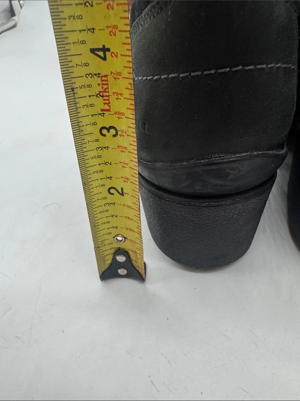 Merrell Black Leather Quilted-Collar Ankle Booties Size 9